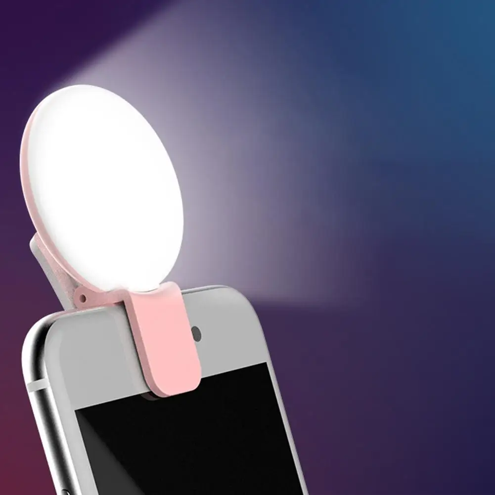 Photography Lighting Tent - โทรศัพท์มือถือ LED Selfie แหวนแสงแบบพกพา Mini ทนทานสามหยุด