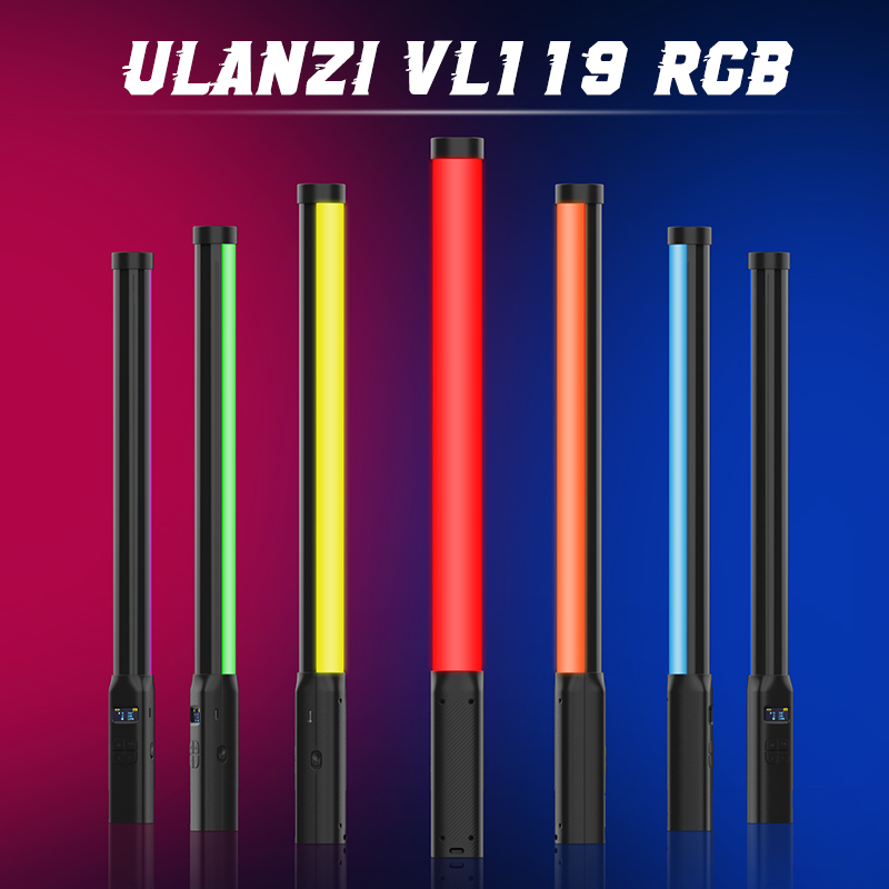 Photography Lighting Lamp - Ulanzi VL119 มือถือ RGB สีสัน Stick