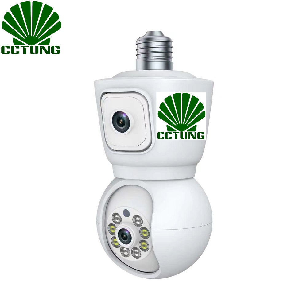 Photography Lighting Continuous - กล้องหลอดไฟพาโนรามา WiFi 360 องศา พร้อมขั้ว E27