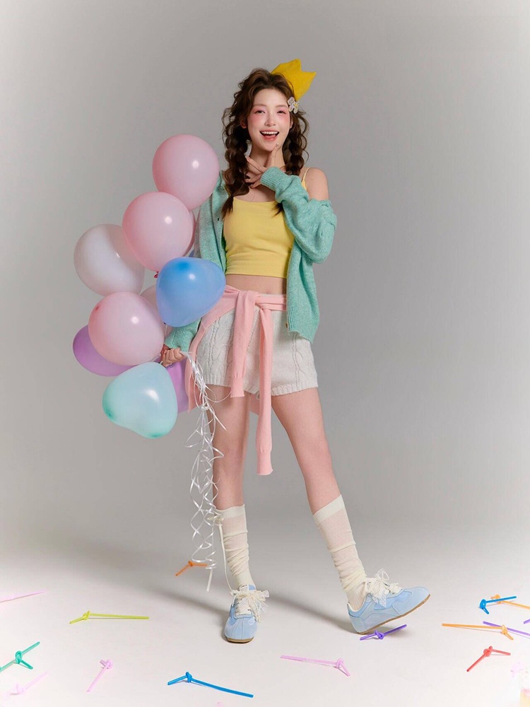 Portrait Photography With Lighting - ชุดถ่ายภาพบุคคลสไตล์สาวหวานเกาหลี ปี 2026 รุ่นใหม่ ซีรีส์ครีมมี่ สำหรับวัยรุ่น