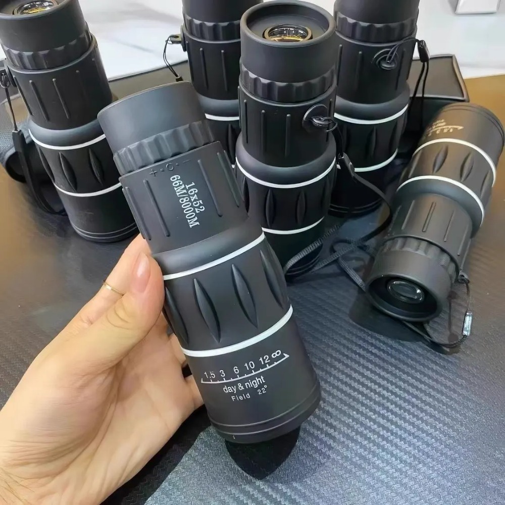 Photography Lighting Definition - กล้องโทรทรรศน์แบบตาเดียว 16X52 ความละเอียดสูง มองเห็นในที่แสงน้อย รองรับการถ่ายภาพด้วยโทรศัพท์มือถือ สำหรับคอนเสิร์ตกลางแจ้ง