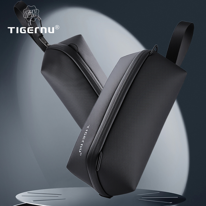 Photography Lighting Equipment Bags - ไทเกอร์นูกระเป๋าเก็บของขนาดเล็กสำหรับเดินทางกระเป๋าคลัทช์ผู้ชายกระเป๋ากันน้ำ TPU กระเป๋าแบบพกพาสำหรับกล้อง PTZ POCKET 3