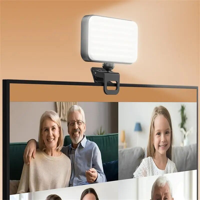 Photography Lighting Flash - ไฟเซลฟี่ LED พกพาสำหรับ iPhone iPad โทรศัพท์มือถือ