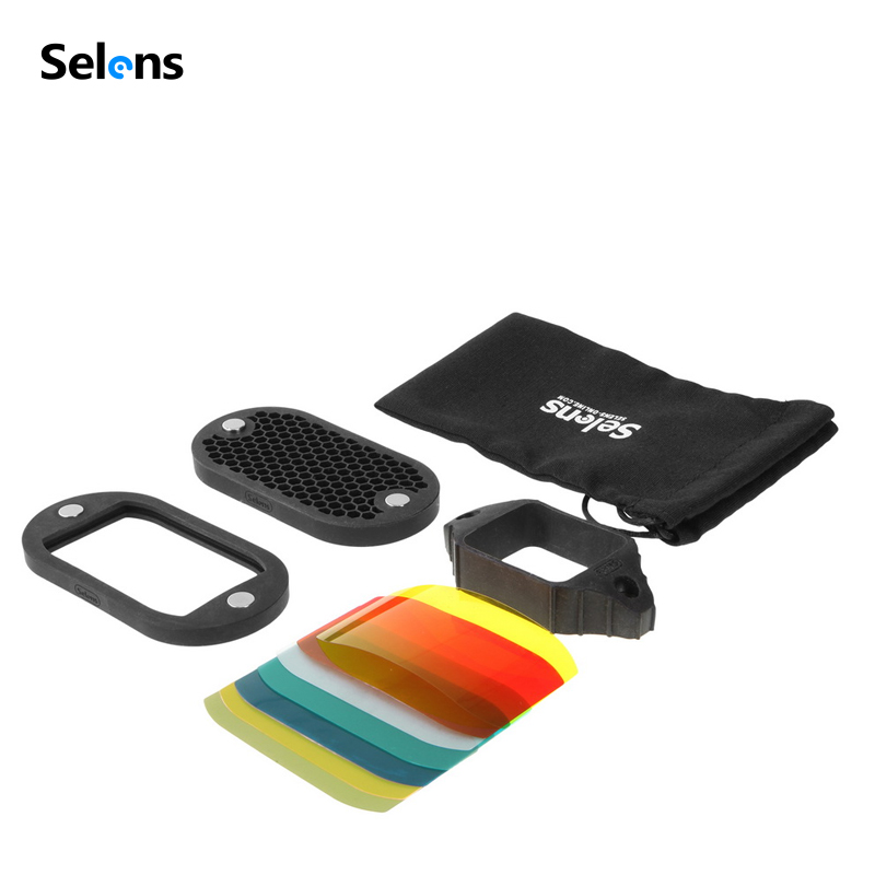 Honeycomb Grid Filter - Selens แฟลช Speedlight ตารางรังผึ้ง Diffuser Reflector