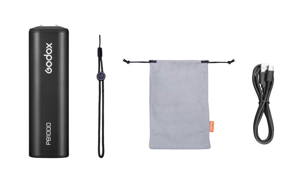Photography Lighting Flash - ชุดแบตเตอรี่ Godox Flash PB1000 สำหรับระบบแฟลช แหล่งจ่ายไฟแบบพกพาความจุสูงสำหรับการถ่ายภาพในสตูดิโอและนอกสถานที่