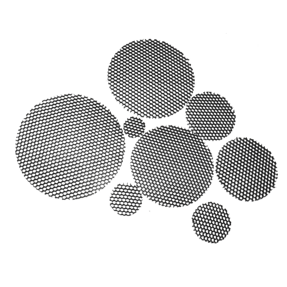 Honeycomb Grid Filter - แผ่นกรองแสงอลูมิเนียมสีดำแบบรังผึ้งสำหรับไฟดาวน์ไลท์ LED ป้องกันแสงสะท้อน ขนาด 25-100 มม.