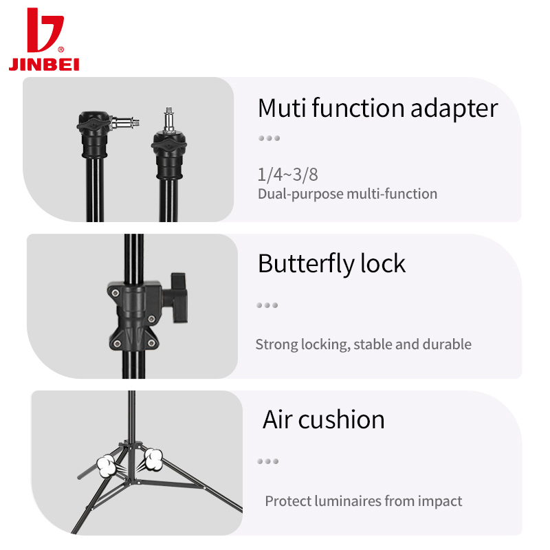 ขาตั้งไฟถ่ายภาพอลูมิเนียมแบบมี - Photography Of Lighting บทวิจารณ์และราคา