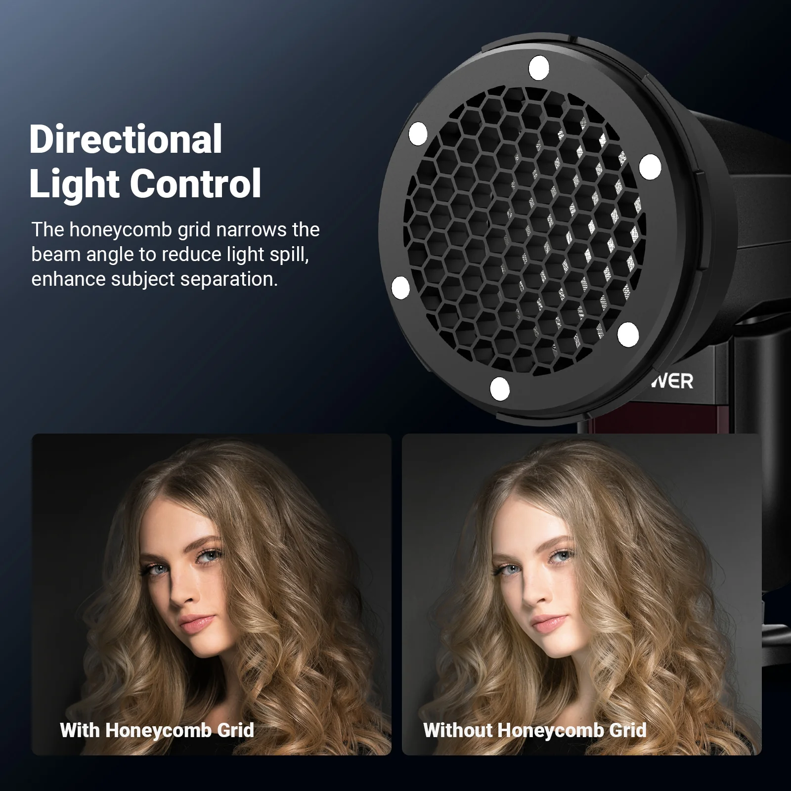NEEWER CRS15 แผ่นกรองแสงแบบรัง - Honeycomb Grid Filter บทวิจารณ์และราคา