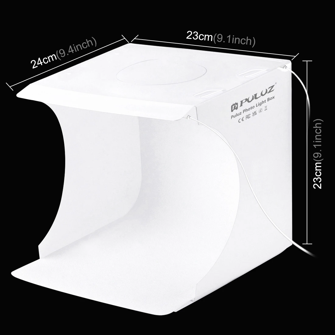 PULUZ 20 ซม.Mini 2 LED แผงพับแ - Photography Lighting Tent บทวิจารณ์และราคา