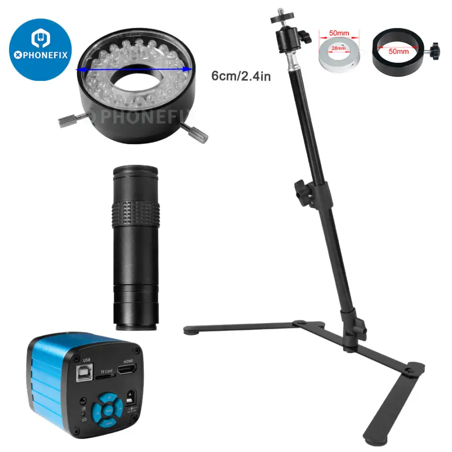 ชุดกล้องจุลทรรศน์ 48MP พร้อมขา - Photography Lighting Definition บทวิจารณ์และราคา