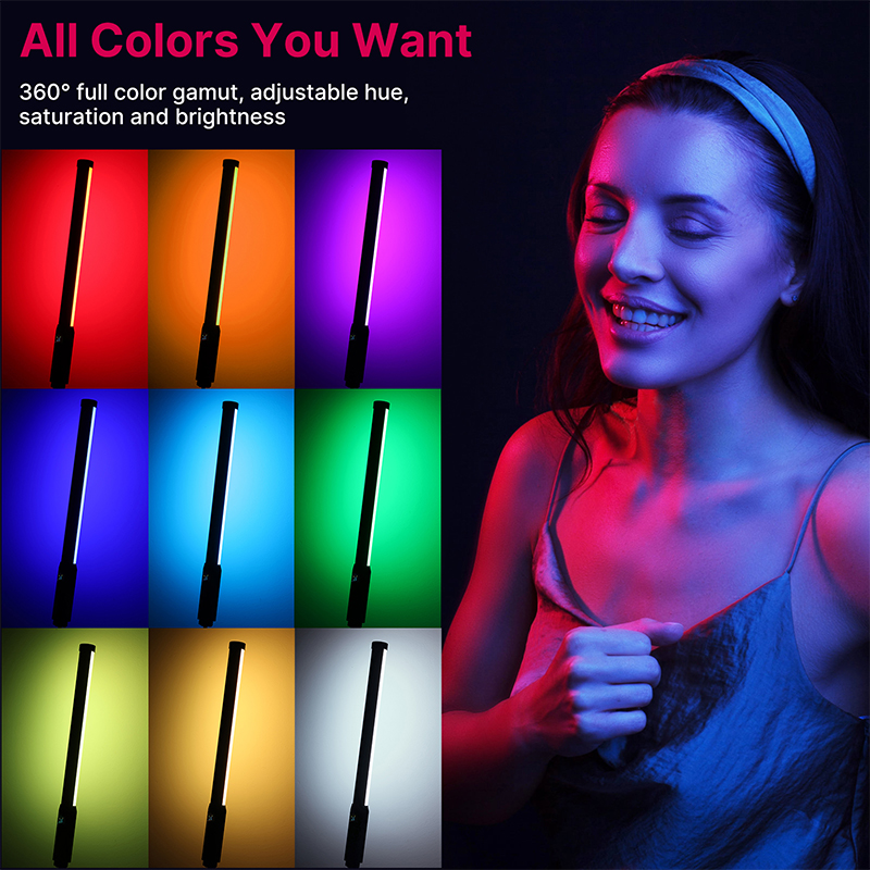 Ulanzi VL119 มือถือ RGB สีสัน  - Photography Lighting Lamp บทวิจารณ์และราคา