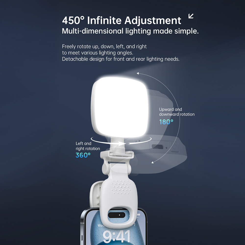 แบบพกพา LED Selfie Light กล้อง - Photography Lighting Diagram บทวิจารณ์และราคา