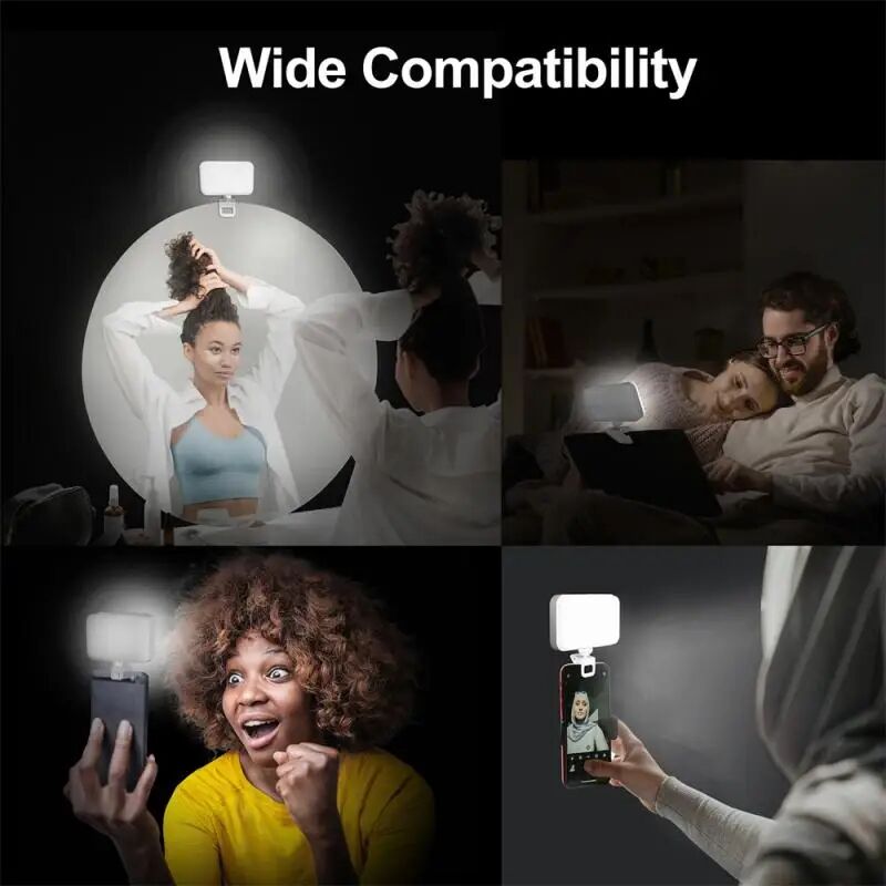 ไฟเซลฟี่ LED พกพาสำหรับ iPhone - Photography Lighting Flash บทวิจารณ์และราคา