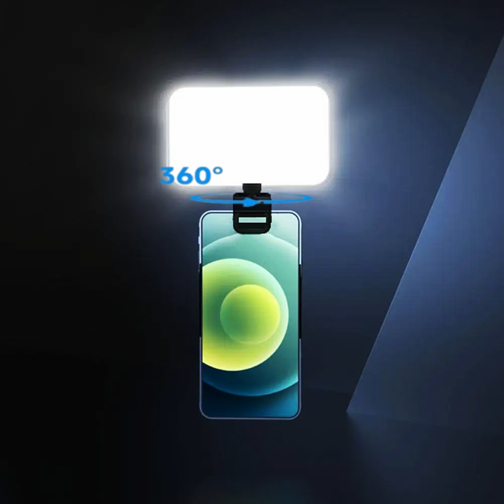 ไฟเซลฟี่ LED พกพาสำหรับ iPhone - Photography Lighting Flash บทวิจารณ์และราคา