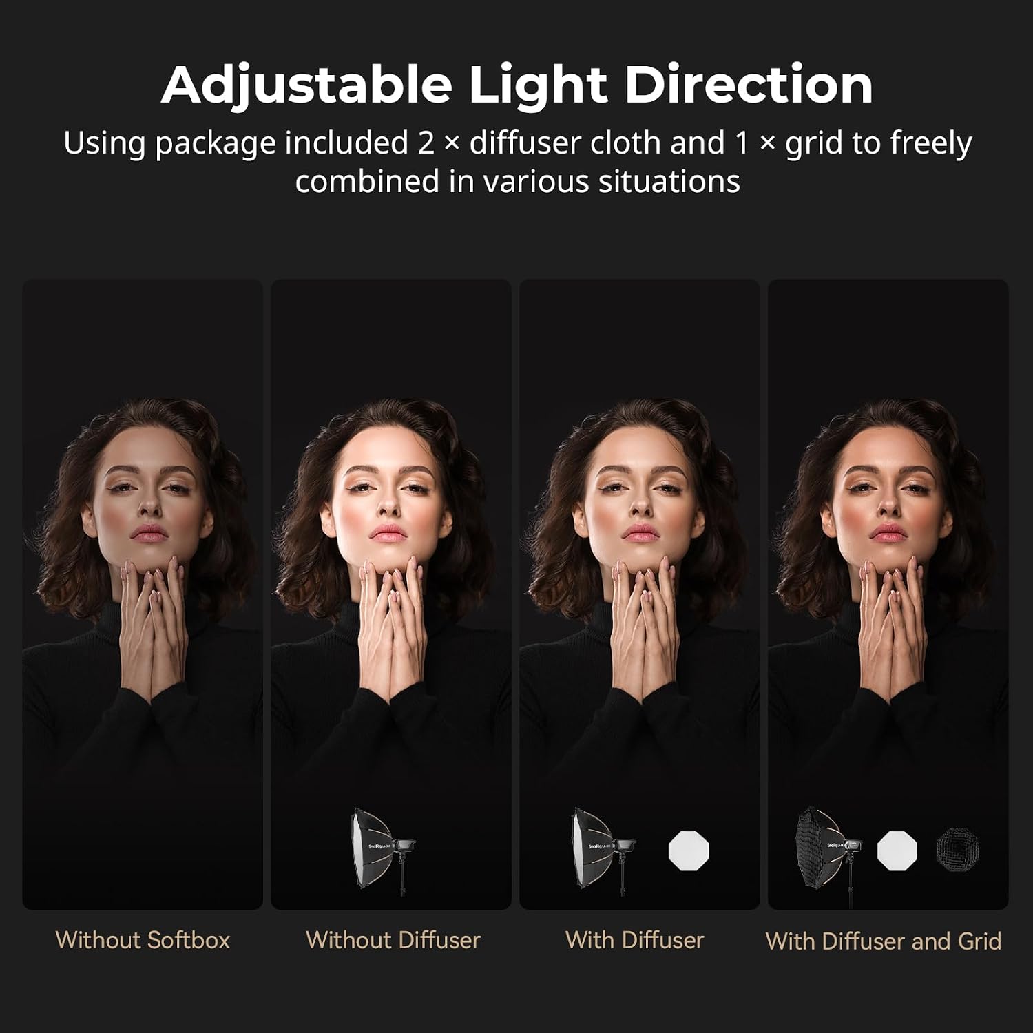 ชุดไฟถ่ายภาพซอฟต์บ็อกซ์ทรงแปดเ - Photography Lighting Flash บทวิจารณ์และราคา