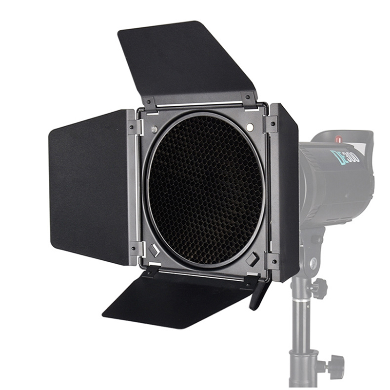 BD-04 Barn ประตู Barndoor มาตร - Honeycomb Grid Filter บทวิจารณ์และราคา
