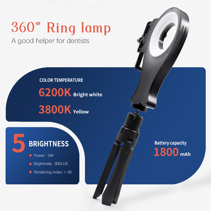 ไฟวงแหวนสำหรับถ่ายภาพทางทันตกร - Photography Lighting Lamp บทวิจารณ์และราคา