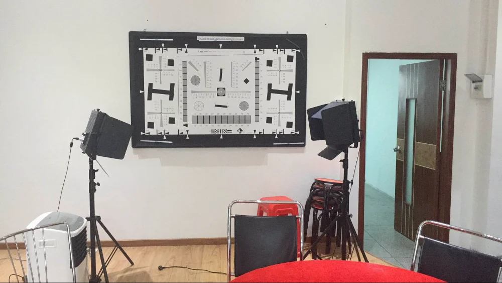 2026 YE0106 แผนภูมิทดสอบสีโปร่ - Photography Lighting Test บทวิจารณ์และราคา