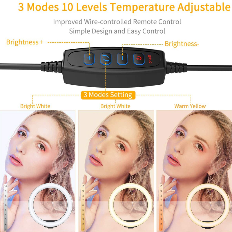 ไฟวงแหวน LED สำหรับถ่ายเซลฟี่  - Photography Lighting Circle บทวิจารณ์และราคา