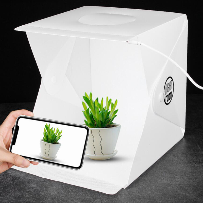 ไฟสตูดิโอถ่ายภาพแบบพกพา กล่องไ - Photography Lighting Tent บทวิจารณ์และราคา