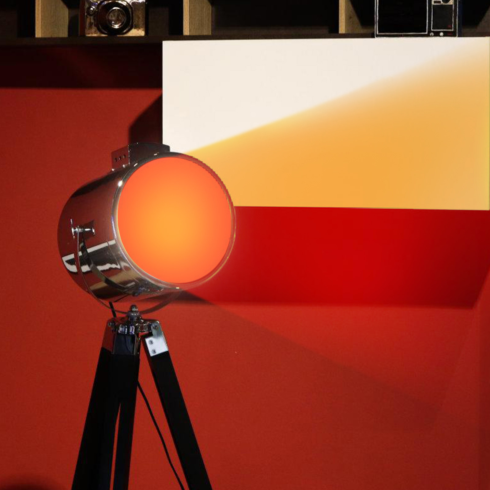 แผ่นฟิล์มสีส้มสำหรับแสงถ่ายภาพ - Photography Lighting Material บทวิจารณ์และราคา