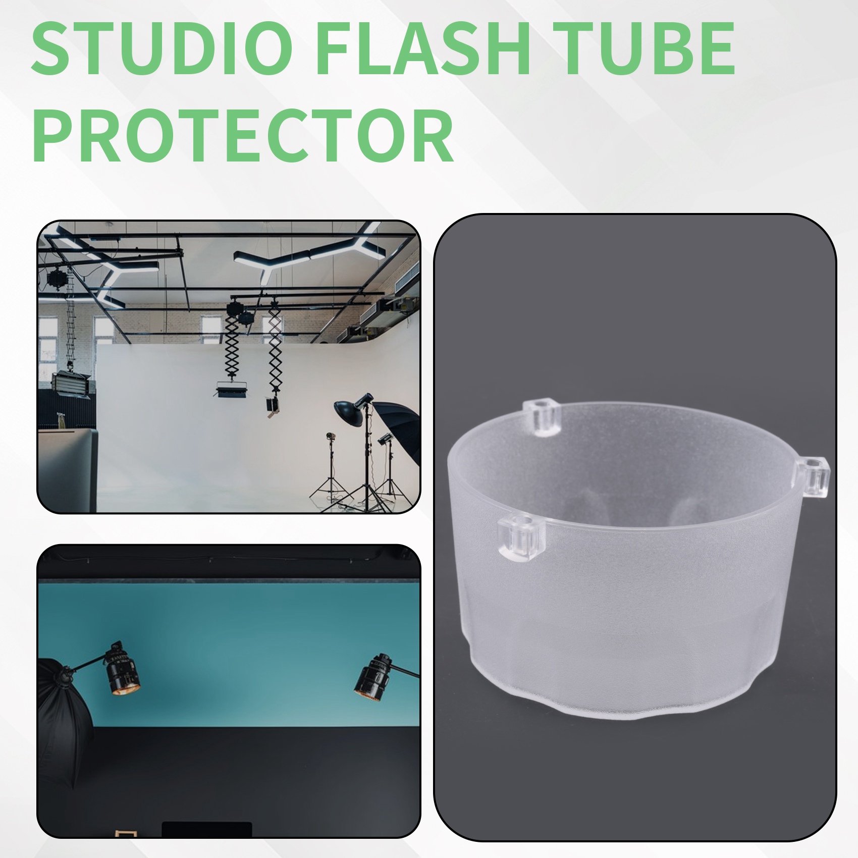 ฝาครอบป้องกันหลอดไฟแฟลช ไฟสตูด - Photography Lighting Flash บทวิจารณ์และราคา