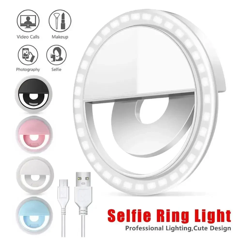 LED Selfie Ring Light โทรศัพท์ - Photography Lighting Diagram บทวิจารณ์และราคา