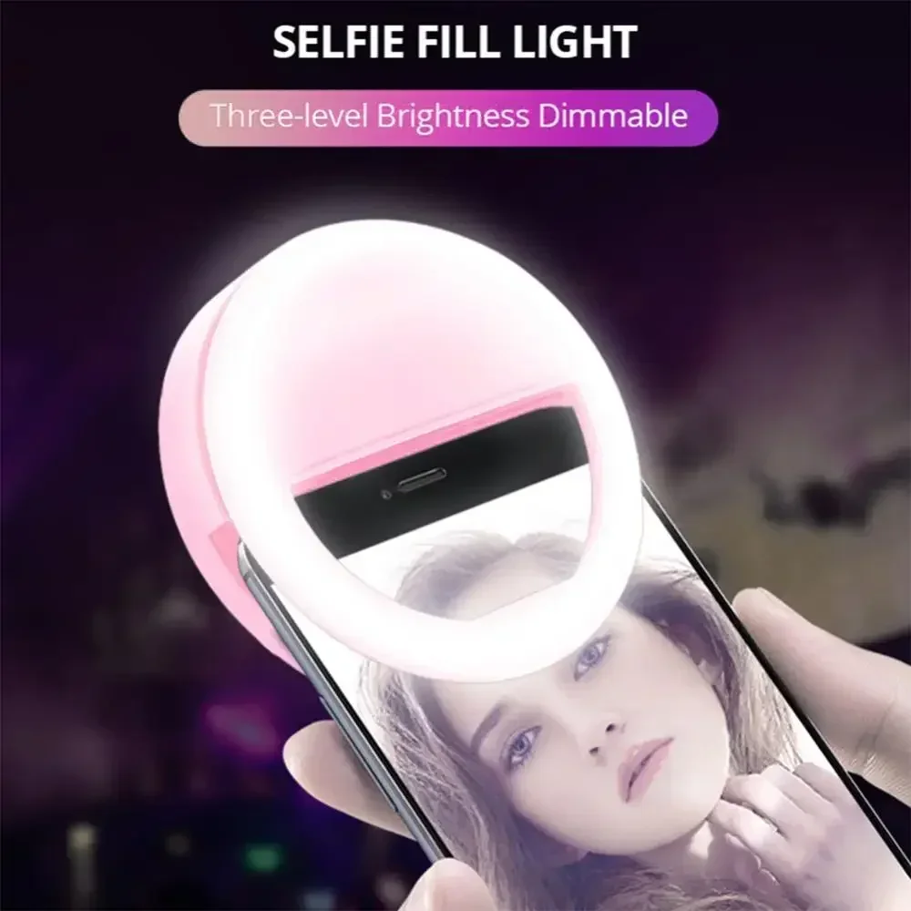LED Selfie Ring Light โทรศัพท์ - Photography Lighting Diagram บทวิจารณ์และราคา