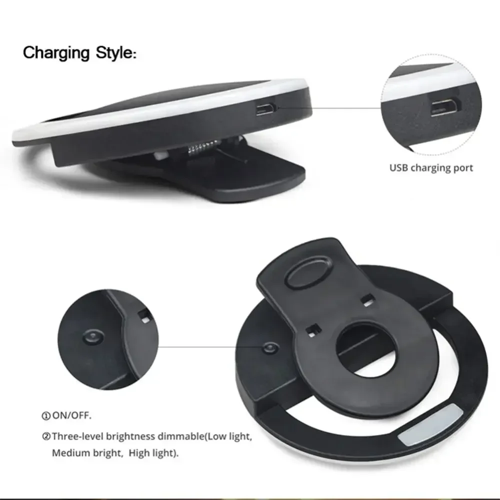 LED Selfie Ring Light โทรศัพท์ - Photography Lighting Diagram บทวิจารณ์และราคา