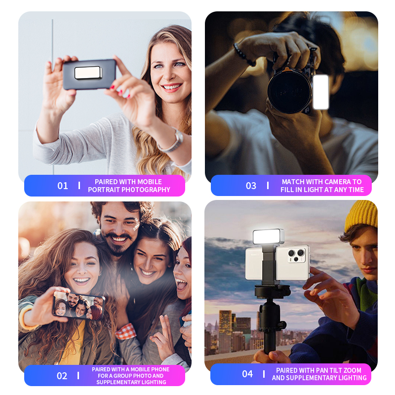 แม่เหล็กแบบพกพา Mini Selfie เต - Photography Lighting Diagram บทวิจารณ์และราคา