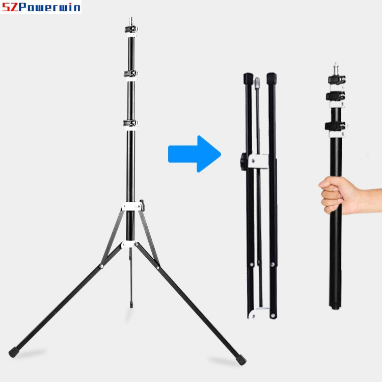 ขาตั้งไฟแบบพับกลับได้ อลูมิเนี - Photography Lighting Flash บทวิจารณ์และราคา