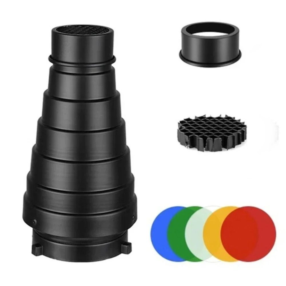 ชุดกรองแสงทรงกรวยแบบรังผึ้ง อล - Honeycomb Grid Filter บทวิจารณ์และราคา