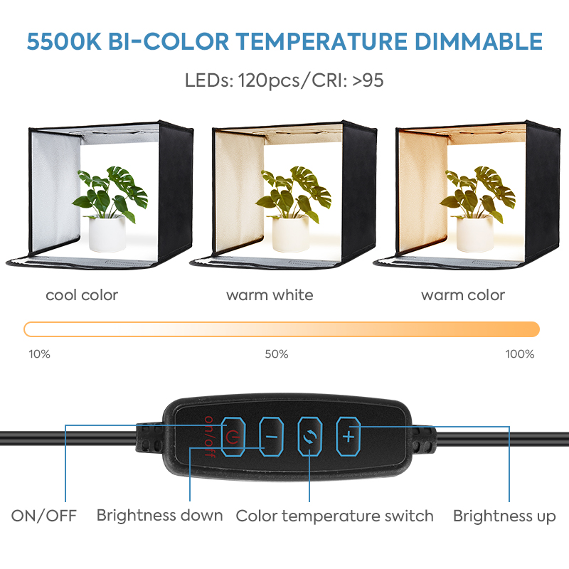 11.8x11.8 นิ้วพับสตูดิโอถ่ายภา - Photography Lighting Tent บทวิจารณ์และราคา