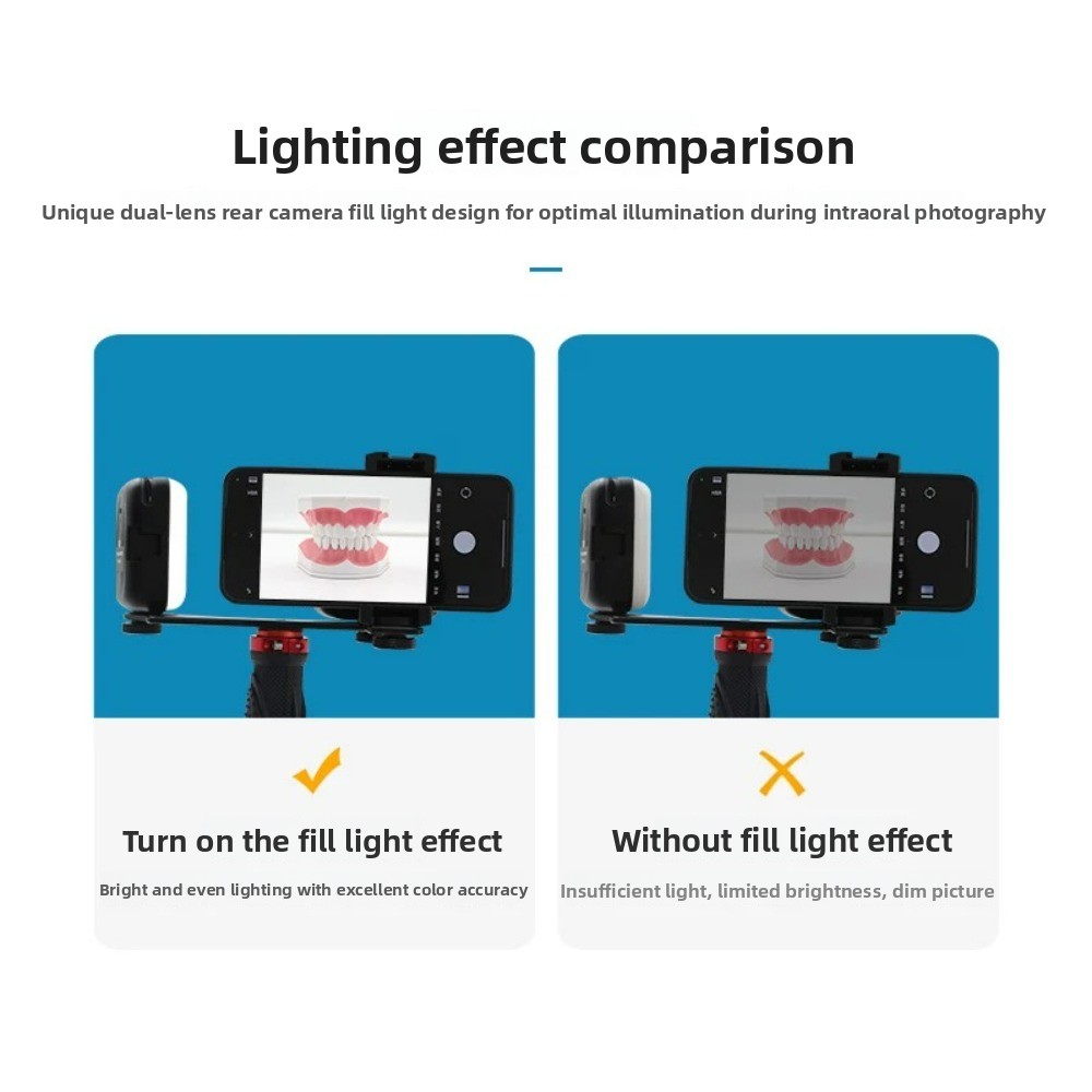 ไฟถ่ายภาพทางทันตกรรม, แฟลช LED - Photography Lighting Flash บทวิจารณ์และราคา