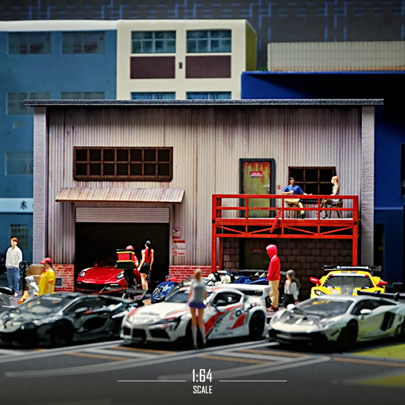1:64 จําลองที่จอดรถโรงรถฉากไม้ - Photography Lighting Simulator Free บทวิจารณ์และราคา