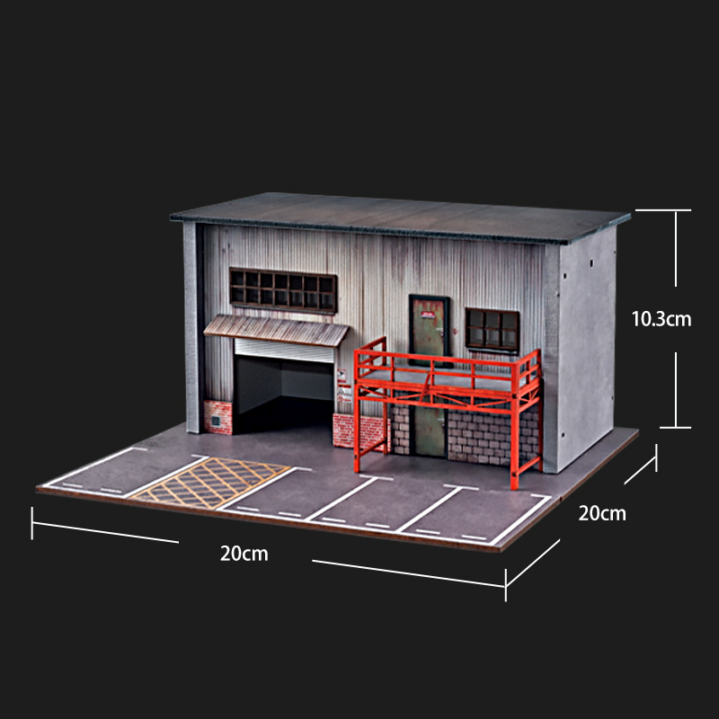 1:64 จําลองที่จอดรถโรงรถฉากไม้ - Photography Lighting Simulator Free บทวิจารณ์และราคา