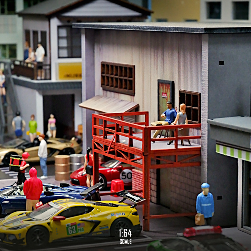 1:64 จําลองที่จอดรถโรงรถฉากไม้ - Photography Lighting Simulator Free บทวิจารณ์และราคา