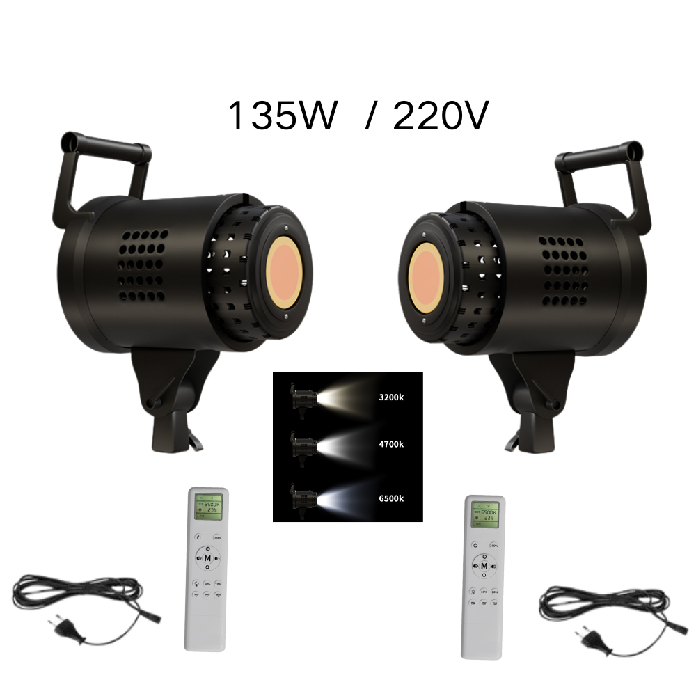 115/135W การถ่ายภาพ Bowens LED - Portrait Photography With Lighting บทวิจารณ์และราคา