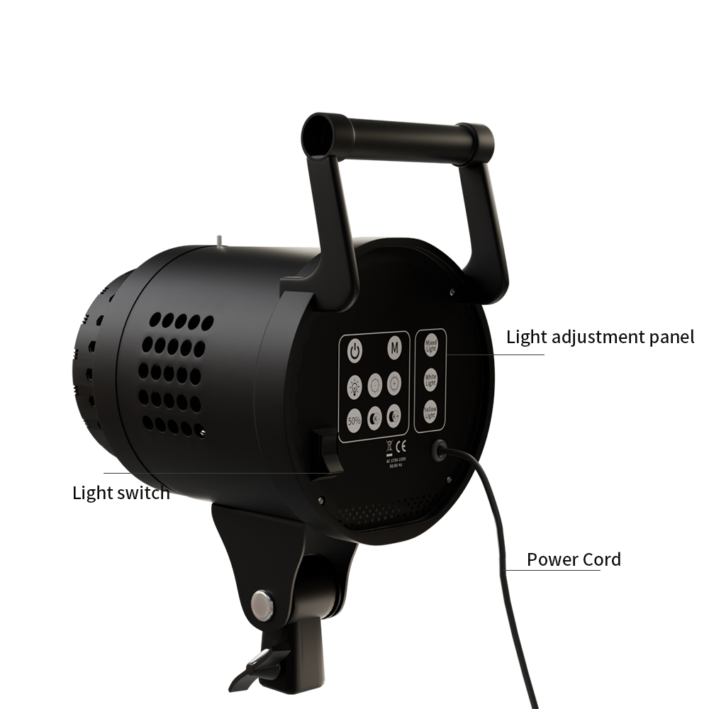 115/135W การถ่ายภาพ Bowens LED - Portrait Photography With Lighting บทวิจารณ์และราคา
