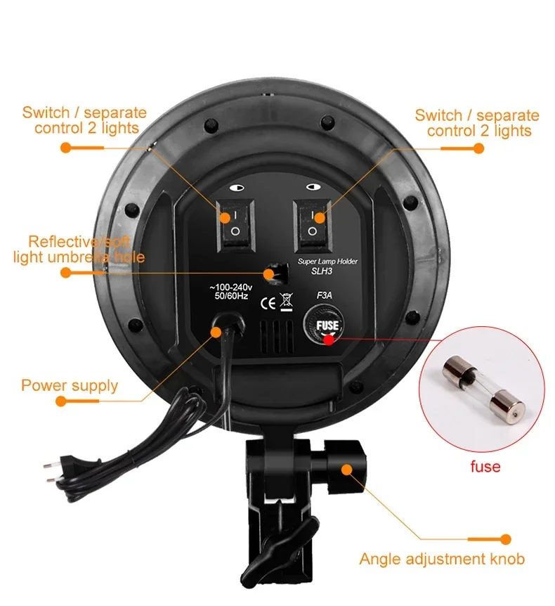 ชุดไฟสตูดิโอถ่ายภาพพร้อมหัวหลอ - Portrait Photography With Lighting บทวิจารณ์และราคา