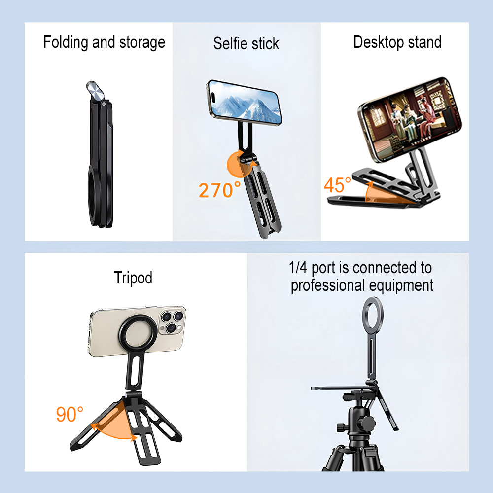 ที่ยึดโทรศัพท์แม่เหล็กแบบสี่แก - Photography Of Lighting บทวิจารณ์และราคา