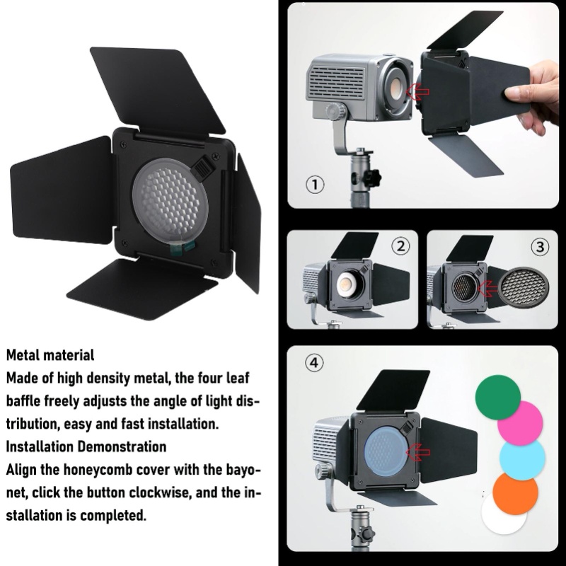 บาร์นดอร์แบบรังผึ้งพร้อมฟิลเตอ - Honeycomb Grid Filter บทวิจารณ์และราคา
